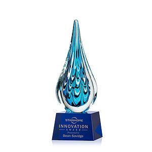 Worchester Award on Robson Base - Blue