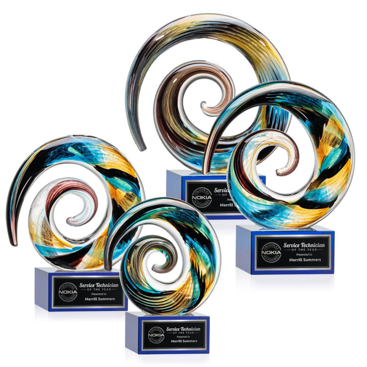 Nazare Award on Hancock - Blue