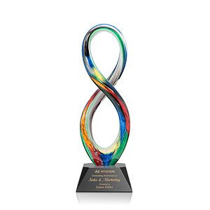 Duarte Award on Sheffield Base - Black