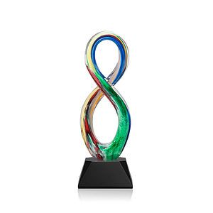 Duarte Award on Sheffield Base - Black