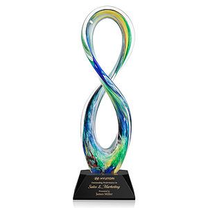 Duarte Award on Sheffield Base - Black