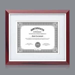 Valencia Certificate Frame