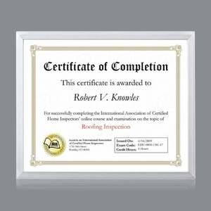 Metropolitan Certificate Frame