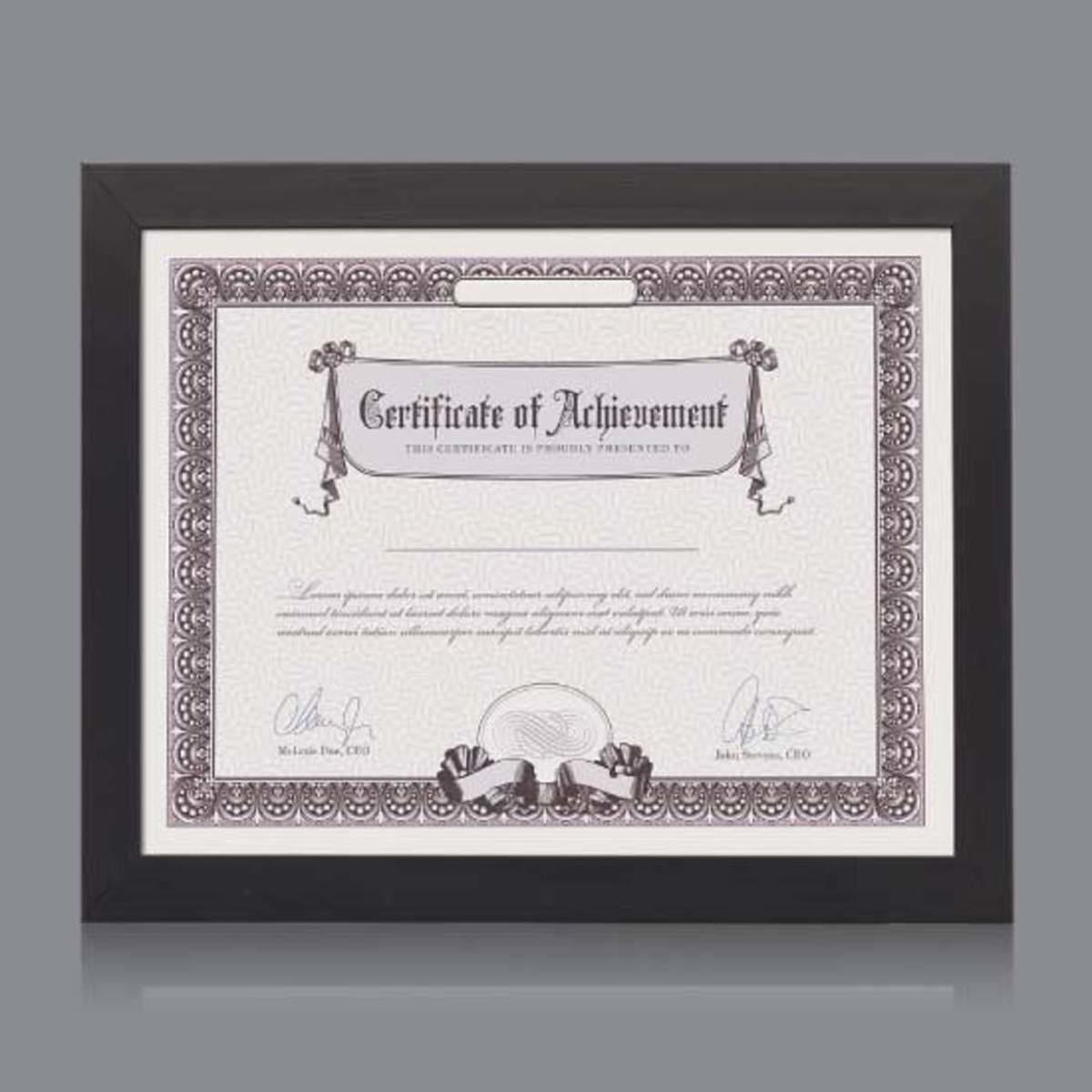 Norwich Certificate Frame