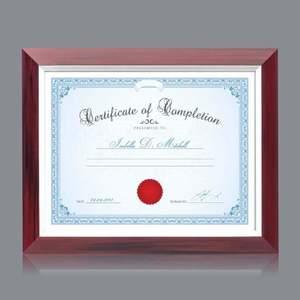 Buland Certificate Frame 