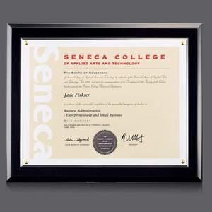 Walcourt Certificate Holder - Plexiglass
