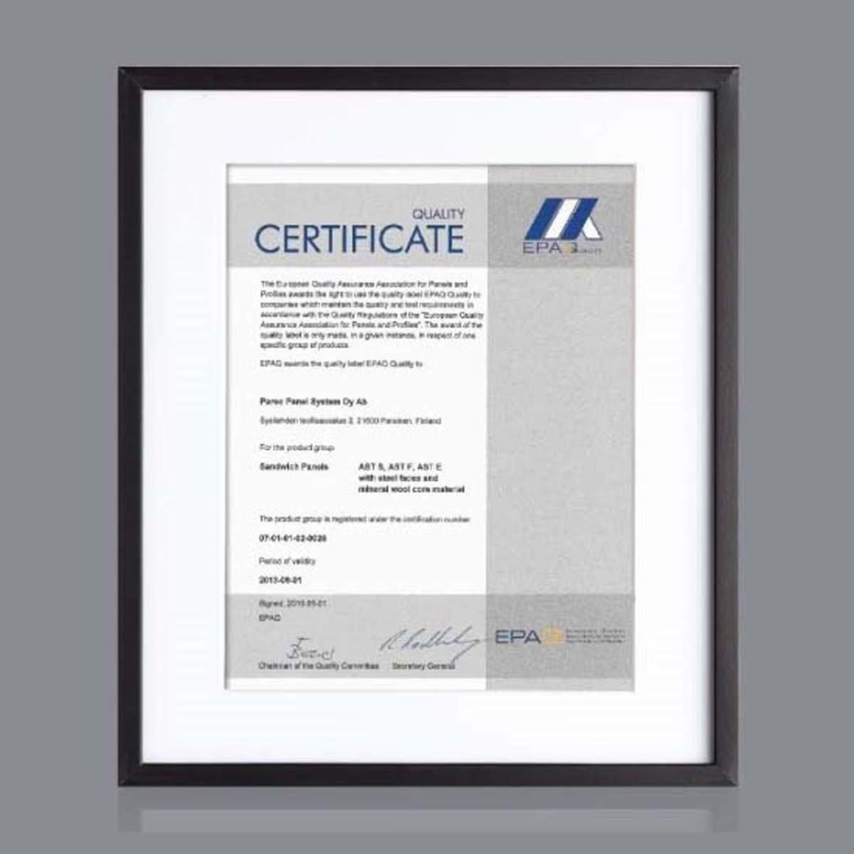 Walker Certificate Holder