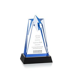 Rosina Star Award on Base - Blue