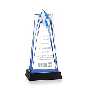 Rosina Star Award on Base - Blue