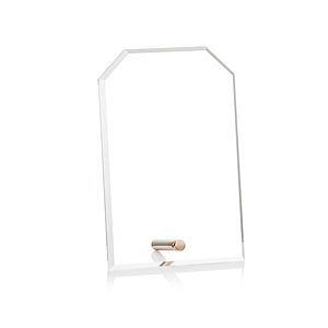 Polaris Clipped Rectangle Award - Gold