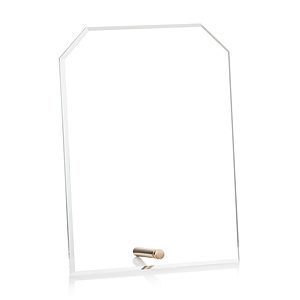 Polaris Clipped Rectangle Award - Gold