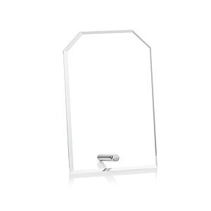 Polaris Clipped Rectangle Award - Silver
