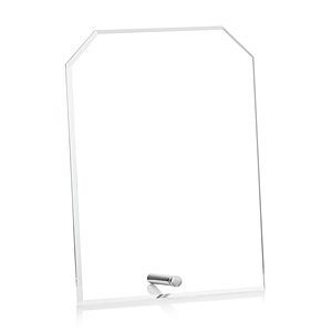 Polaris Clipped Rectangle Award - Silver