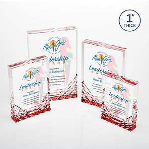 Elektra VividPrint™ Award - Red