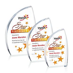 Duncan VividPrint™ Award - Clear