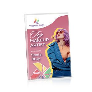 Polaris Rectangle (V) VividPrint™ Award - Silver