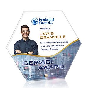 Polaris Hexagon VividPrint™ Award - Gold