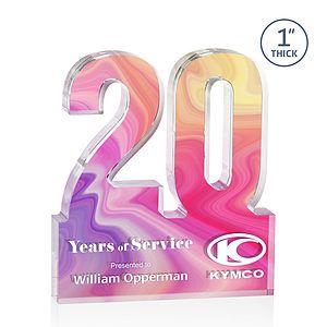 Astoria  Double-Sided VividPrint™ Award
