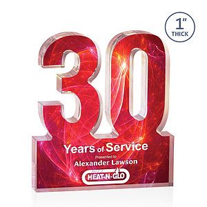 Astoria  Double-Sided VividPrint™ Award