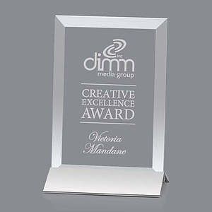 Rainsworth Award - Jade/Silver (Vertical)