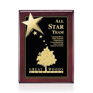 Rising Star - Rosewood/Gold