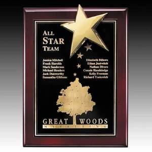 Rising Star - Rosewood/Gold