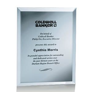 Mirror Plaque - Silver