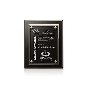 Caledon Plaque - Black/Gold