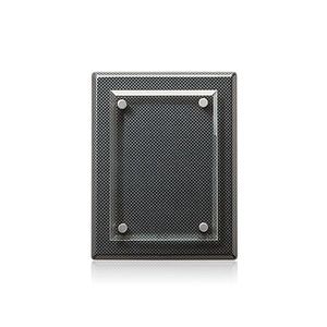 Caledon Plaque - Carbon Fibre/Silver