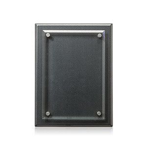 Caledon Plaque - Carbon Fibre/Silver