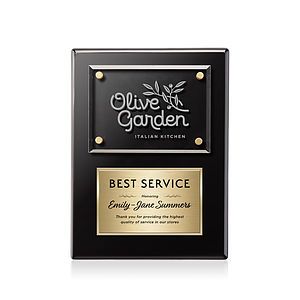 Gossamer Plaque - Black/Gold