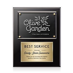 Gossamer Plaque - Black/Gold