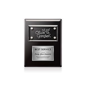 Gossamer Plaque - Black/Silver