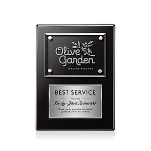 Gossamer Plaque - Black/Silver