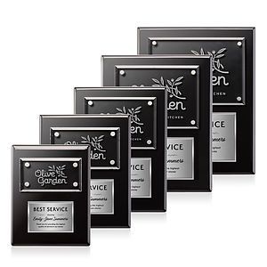 Gossamer Plaque - Black/Silver