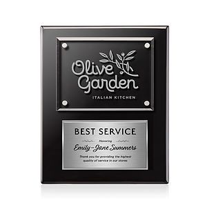 Gossamer Plaque - Black/Silver