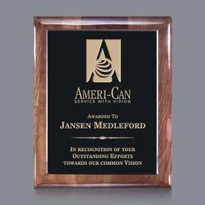 Telford Plaque - Ebony/Walnut
