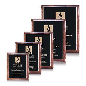 Telford Plaque - Ebony/Walnut