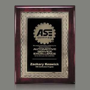 Oakleigh Certificate - Rosewood Finish