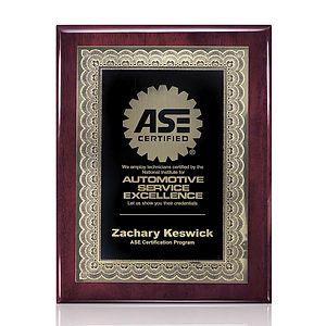 Oakleigh Certificate - Rosewood Finish