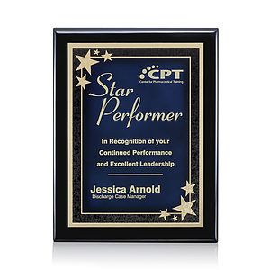 Oakleigh/Starburst - Black/Blue