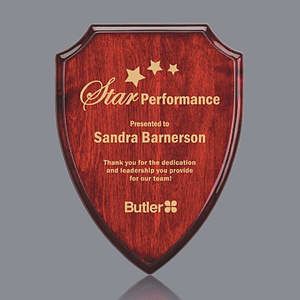Montague Plaque - Rosewood