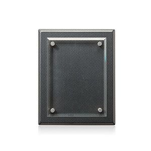 Caledon VividPrint™ Plaque - Carbon Fibre/Silver