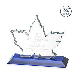 Maple Leaf Award - Blue 