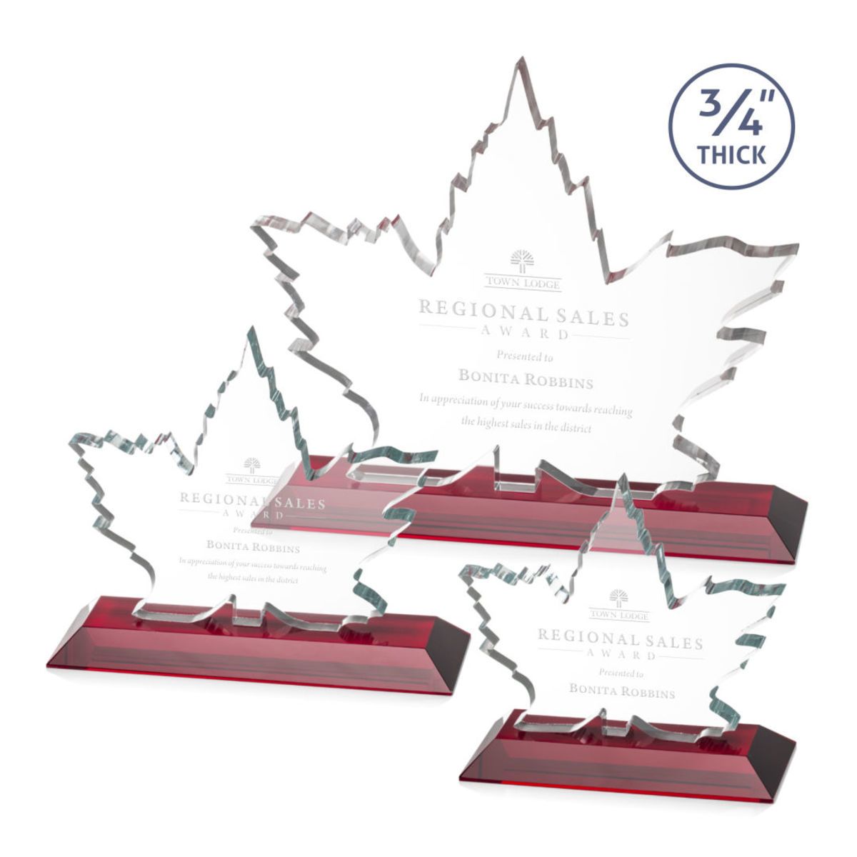 Maple Leaf Award - Red 