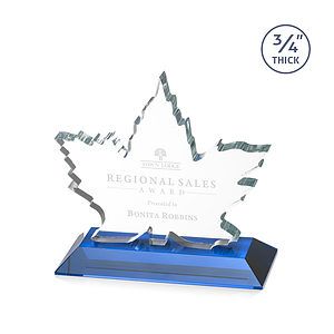 Maple Leaf Award - Sky Blue