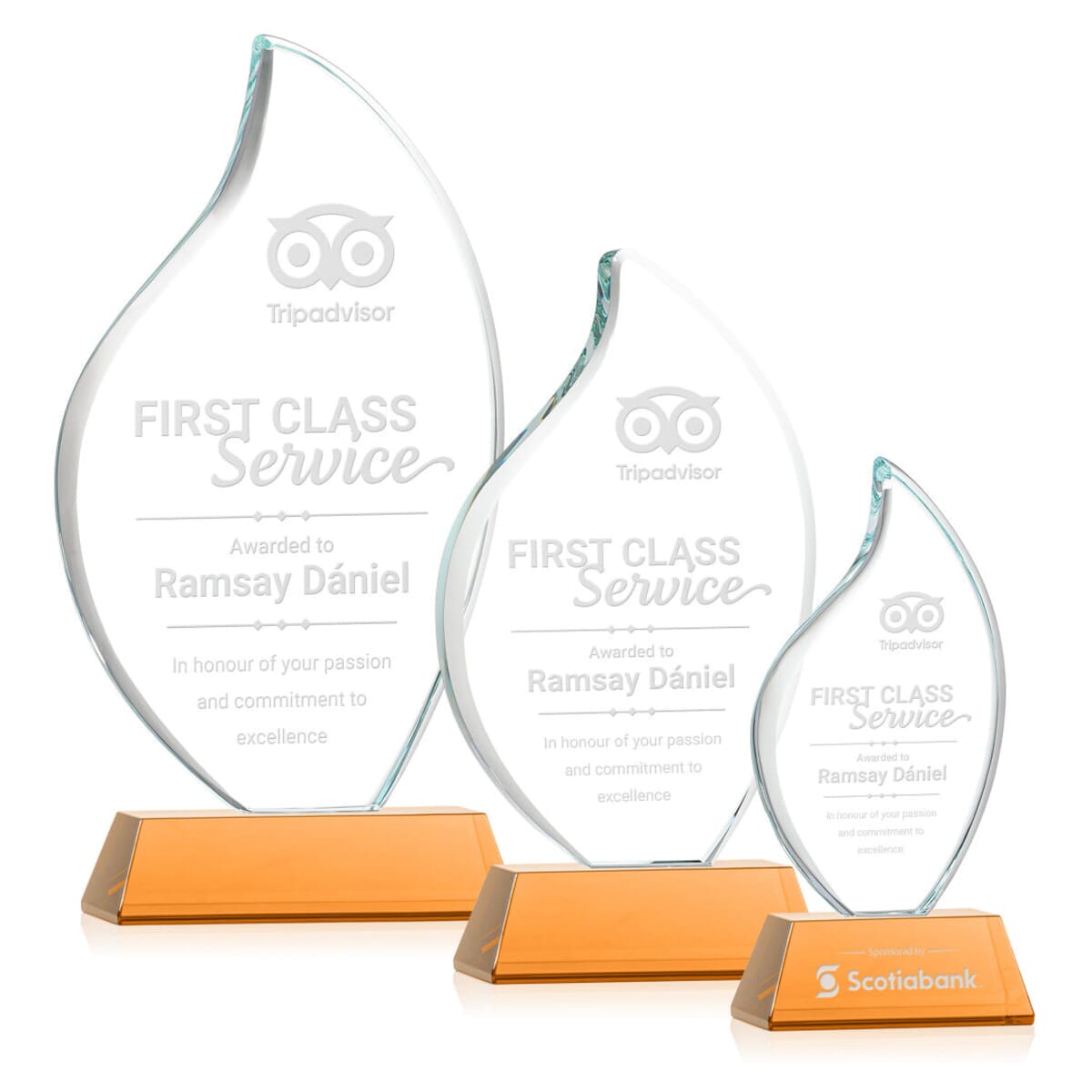 Odessy Flame Award on Newhaven - Amber