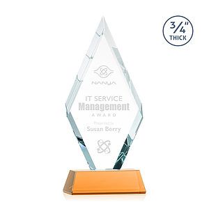 Richmond Award on Newhaven Base - Amber