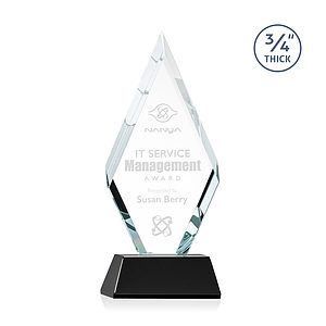 Richmond Award on Newhaven Base - Black