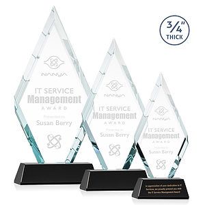 Richmond Award on Newhaven Base - Black